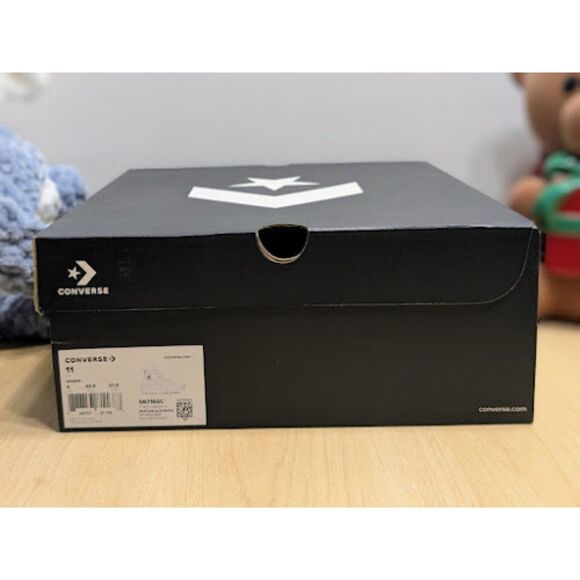 Converse Chuck Taylor All Star Lugged White Leather High Top Shoes Womens 11 NIB - Picture 12 of 15